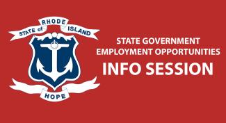 Rhode Island Government Employment Information Session