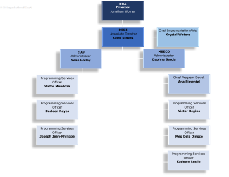 DEDI Organizational Chart