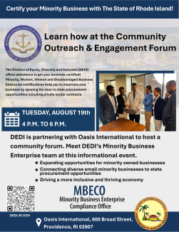 Community Outreach & Engagement Forum