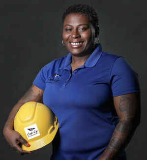 Vennicia Kingston, owner of Eagle Eye Construction LLC